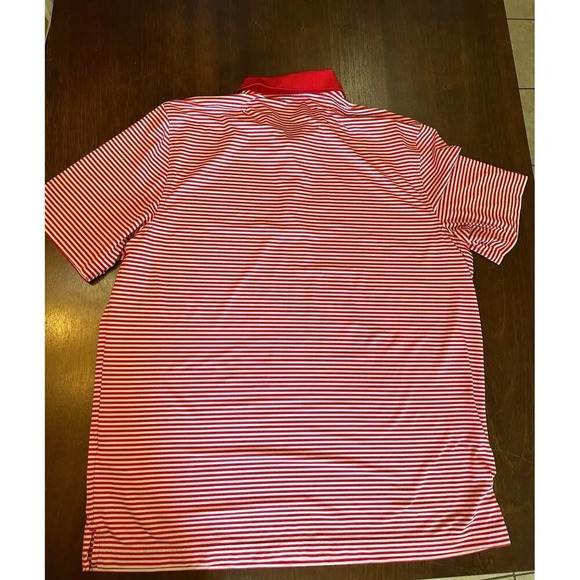 Vineyard Vines Performance Polo Shirt Men’s XL Red White Striped Preppy Academia - Picture 3 of 8